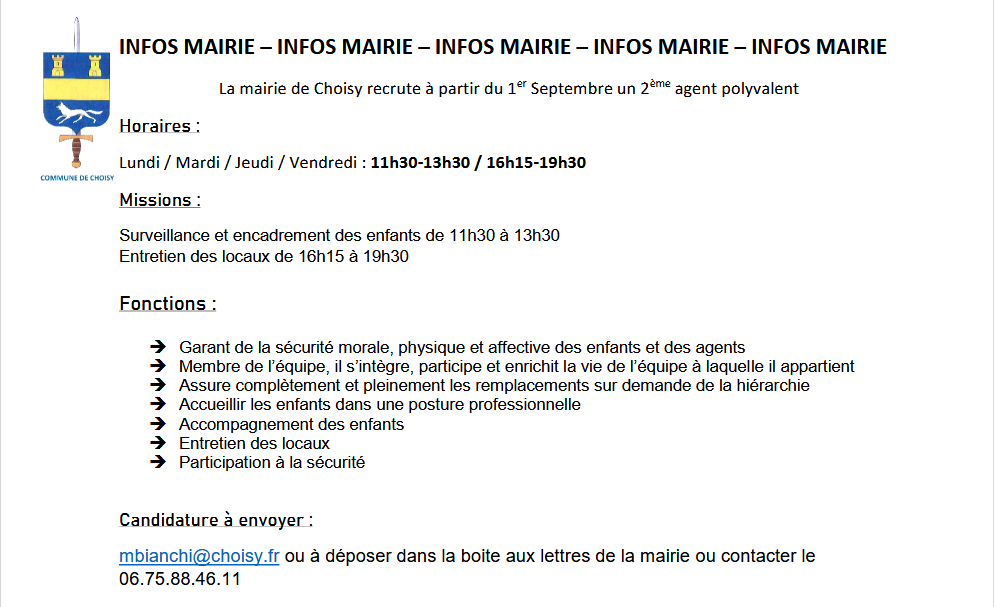 RECRUTEMENT